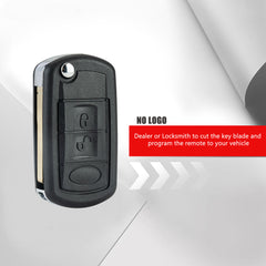 3 Buttons Keyless Remote Car Flip Key Fob Fit for 2005 - 2009 - LR3 2006 - 2009 - Rangee Roveer NT8-15K6014CFFTXA KR-L3SD