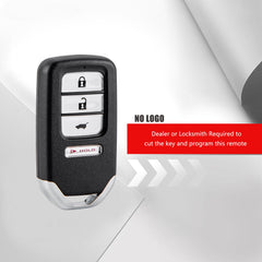 FOR 2016-2020 Honda HR-V Smart Car Key Fob 4 BUTTON Hatch FCC ID: KR5V1X Wholesale KR-H4RD