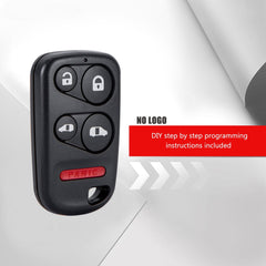 5-Button Smart Keyless Car Key Fob Remote Compatible with 2001-2004 Honda Odyssey with Power Sliding Doors FCC ID:OUCG8D-440H-A Wholesale KR-H4RF-10