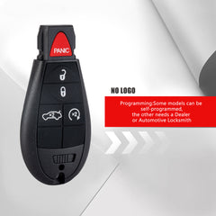 BestKeys New Replacement Car Key Fob Keyless Entry Remote for 2008 2009 2010 2011 2012 2013 Dodge Durango IYZ-C01C or M3N5WY783X KR-D5RA