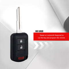 For Mitsubishi Mirage Lancer Outlander 3 Button Key Fob OUCJ166N Interchange Part Number(s): 850G-J166N Wholesale KR-G3SD-05