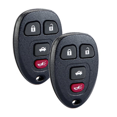 Replacement for New Keyless Entry with Remote Start Car Key Fob for 2007-2008 Saturn Aura Sky 4 Button KOBGT04A  KR-C4RB