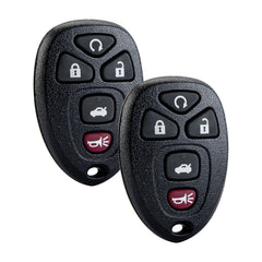 5 Buttons Keyless Entry Remote Control Car Key Fob Replacement for 2006-2013 Impala OUC60270   KR-C5RA