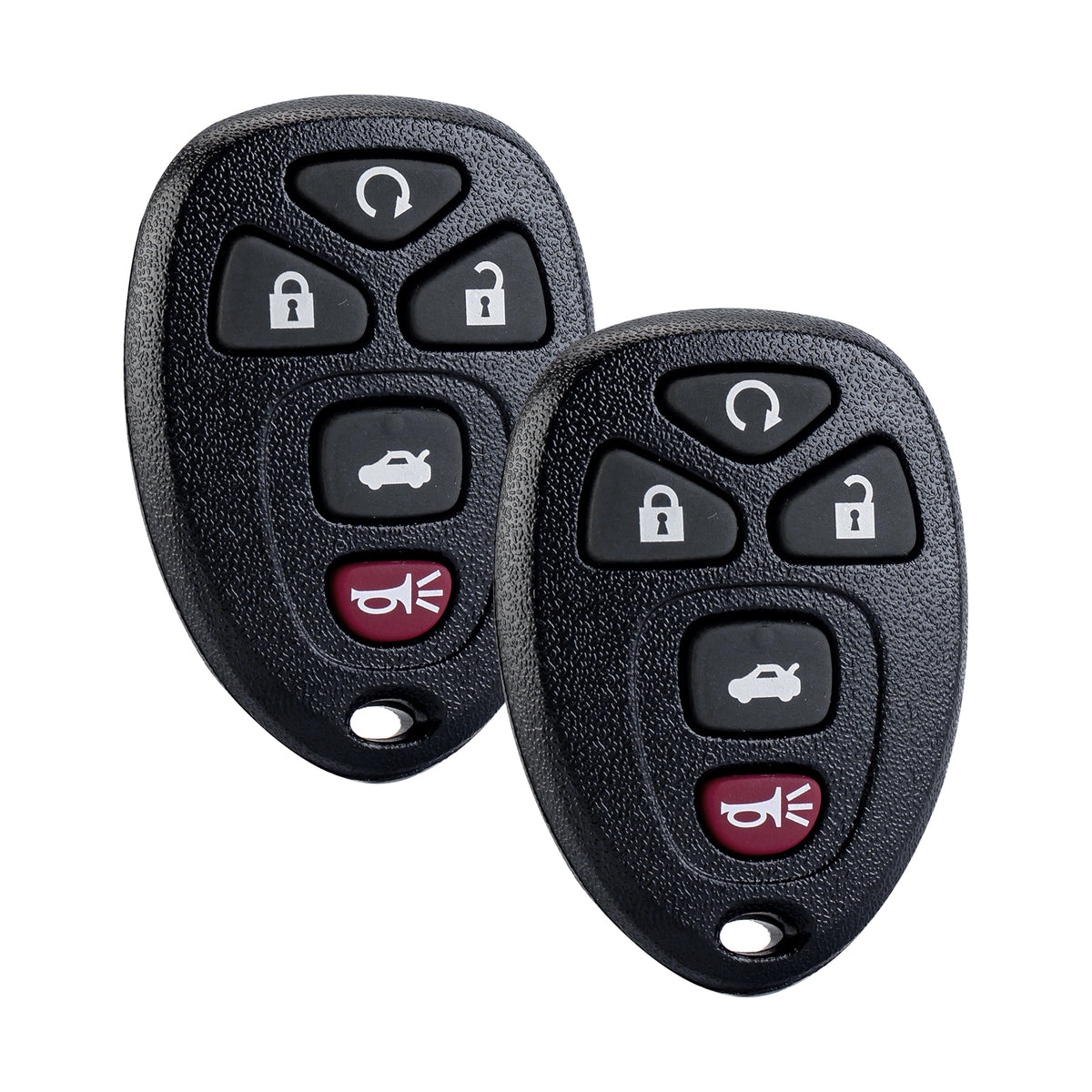 Keyless Entry Remote Control Car Key Fob Replacement for 2007 -2009 Pontiac Torrent 2006 - 2009 Equinox 2008 - 2010 Saturn Vue OUC60270 OUC60221 KR-C5RL