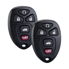 Keyless Entry Remote Control Car Key Fob Replacement for 2007 -2009 Pontiac Torrent 2006 - 2009 Equinox 2008 - 2010 Saturn Vue OUC60270 OUC60221 KR-C5RL