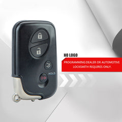 Keyless Remote Smart Key Fob for Lexus Compatible with 2007-2011 ES350 GS450h 2006-2011 IS250 IS350 FCC ID:HYQ14AAB 271451-0140 Wholesale KR-L4RA-05