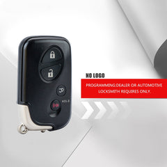 4 Buttons Keyless Entry Proximity Smart Remote Key Fob for Lexus Compatible with for 2009-2015 RX350 2010-2015 RX450h 2010-2016 GX460 2008-2013 LX570 2011-2016 CT200h HYQ14ACX Wholesale KR-L4RB-10