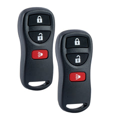 3 Button Keyless Remote Car Key Fob Replacement for Nissan with FCC ID: KBRASTU15, CWTWB1U415, CWTWB1U733, CWTWB1U821  KR-N3RA