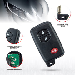 Smart Remote Key Fob Replacement for 2012 2013 2014 2015 2016 Toyota Prius V 2010-2019 4Runner Venza HYQ14ACX 271451-5290 Board KR-T3RE